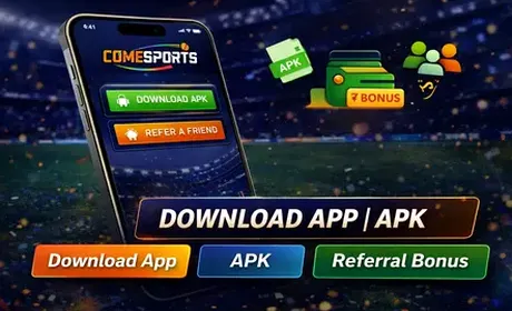Download the app, unlock code COME100, and enter ₹1 contests faster