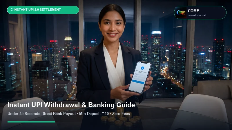 Come Instant UPI Withdrawal & ₹25 INR Deposit Tutorial